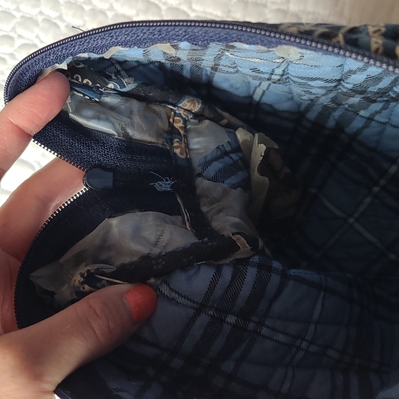 2 for $15! Vera Bradley Quilted Makeup Bag - Picture 5 of 5
